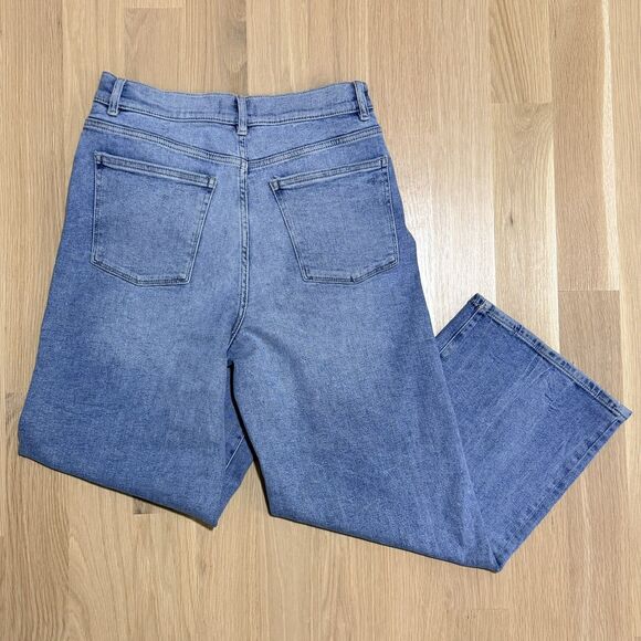 DL1961 Hepburn Wide Leg High Rise Vintage Jeans Droplet Blue Denim Size 30 - Picture 4 of 8